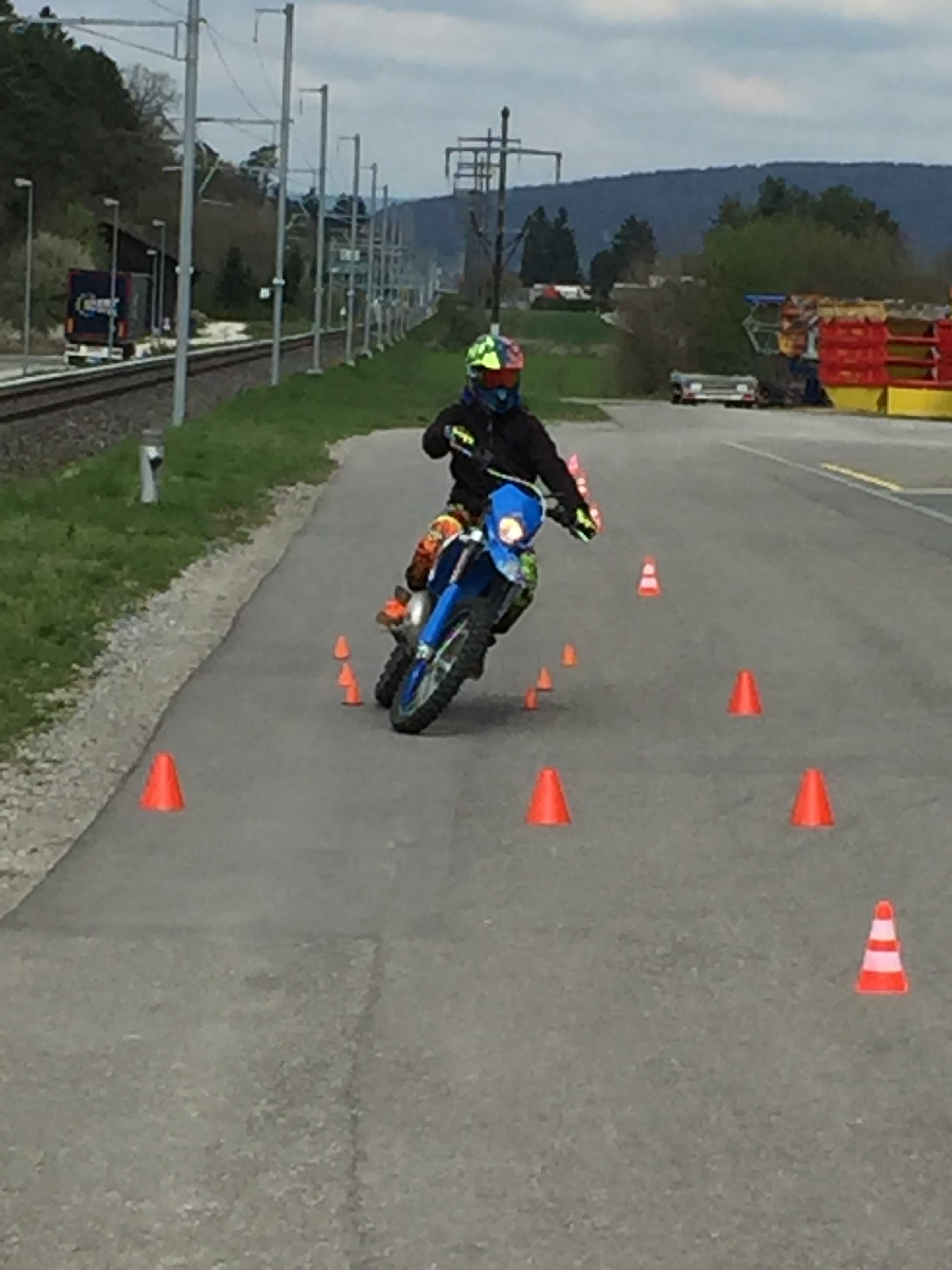 Motorrad Kat. A35. Mittelklasse Motorrad